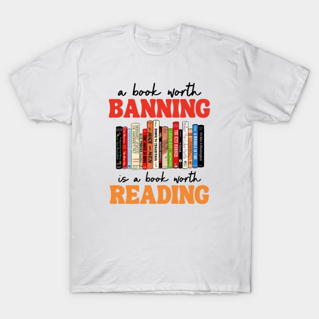 Read Banned Books T-Shirt by Xtian Dela ✅